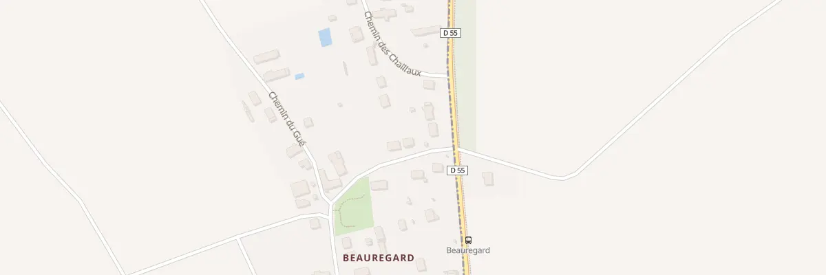 Plan du 5431 Beauregard à Bezalles