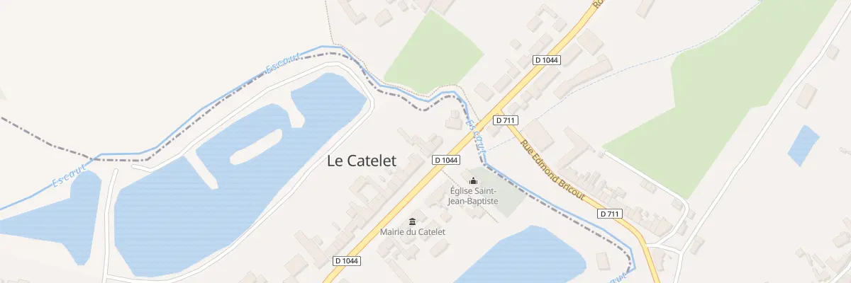 Plan du 8 Rue du Général Augereau au Catelet