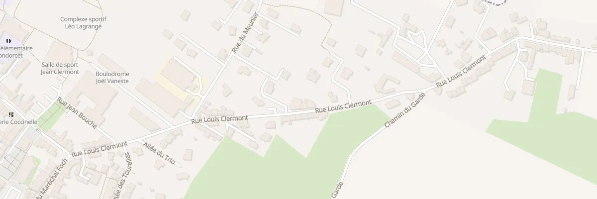 Plan du 13 Rue Louis Clermont à Willems