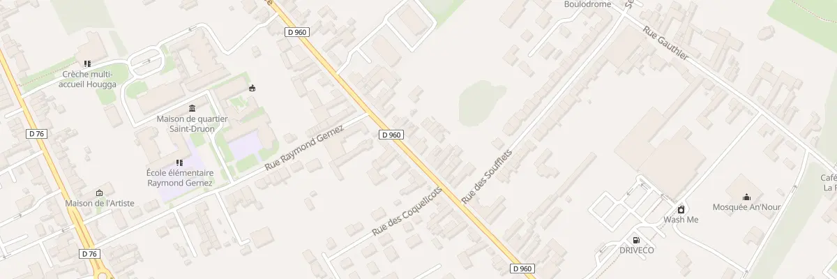 Plan du 137 Rue Saint-ladre à Cambrai