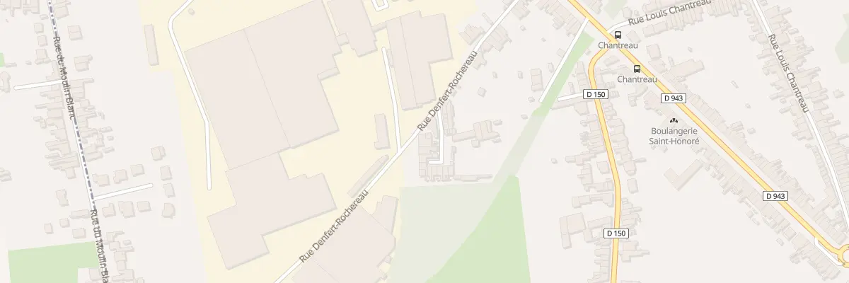 Plan du 39 Rue Denfert Rochereau à Aniche