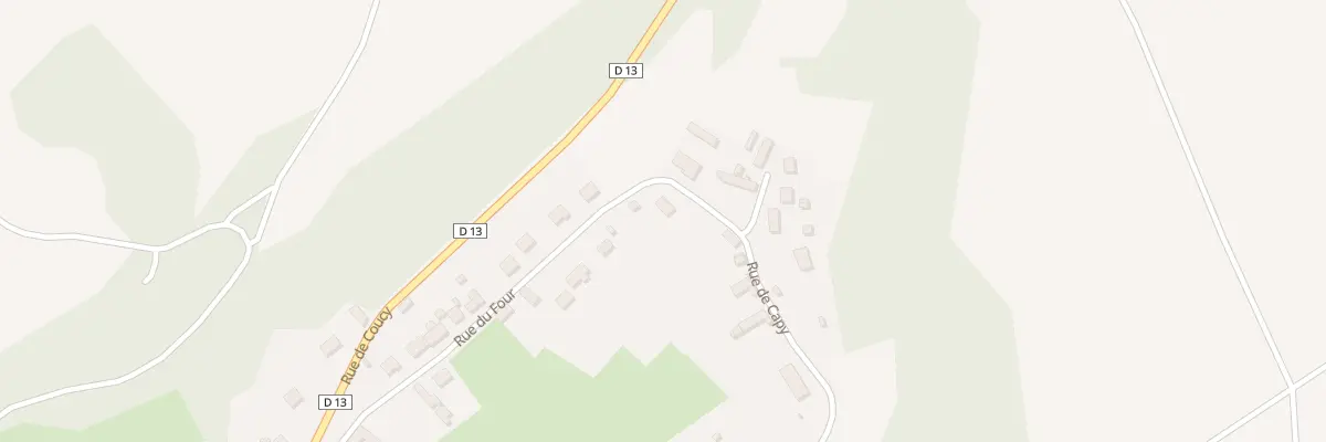 Plan du 14 Rue du Four à Épagny