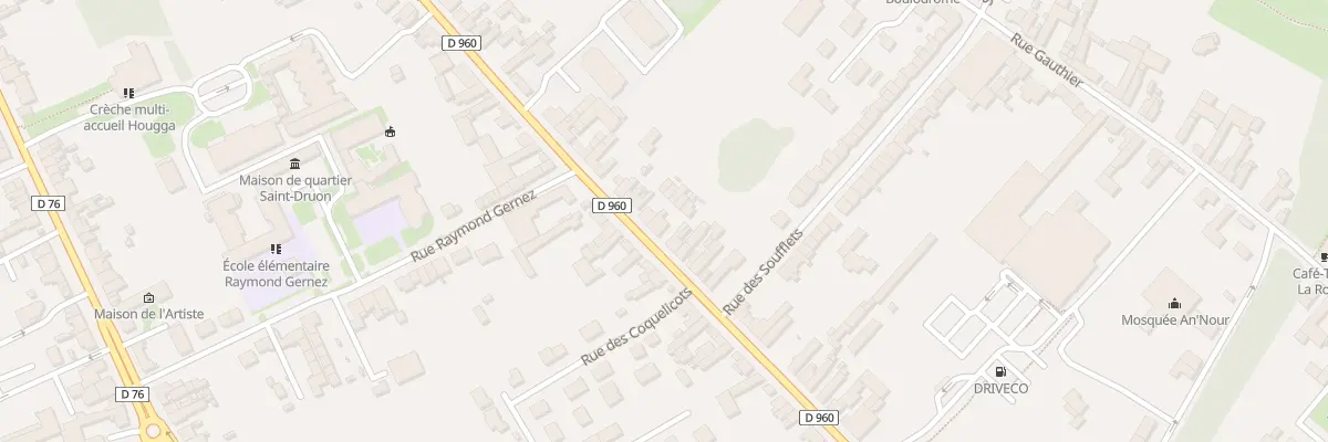 Plan du 139 Rue Saint-ladre à Cambrai