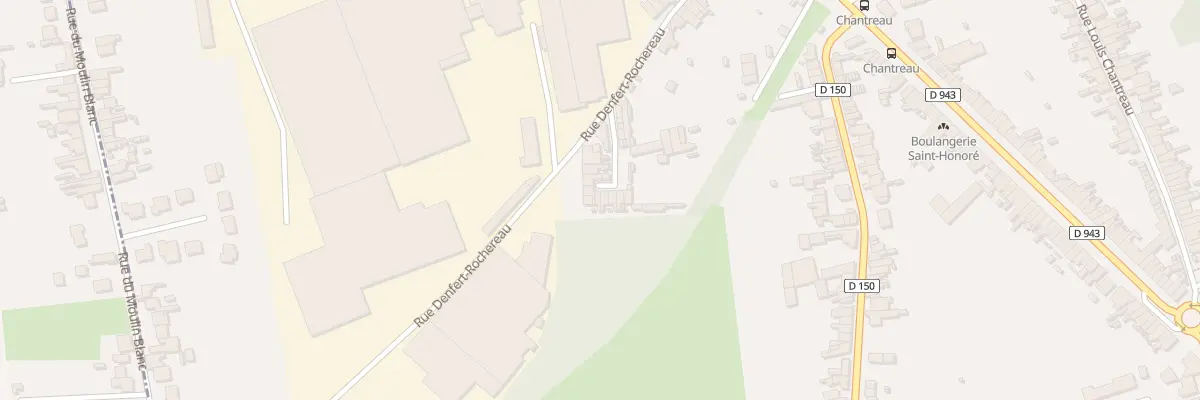 Plan du 33J Rue Denfert Rochereau à Aniche