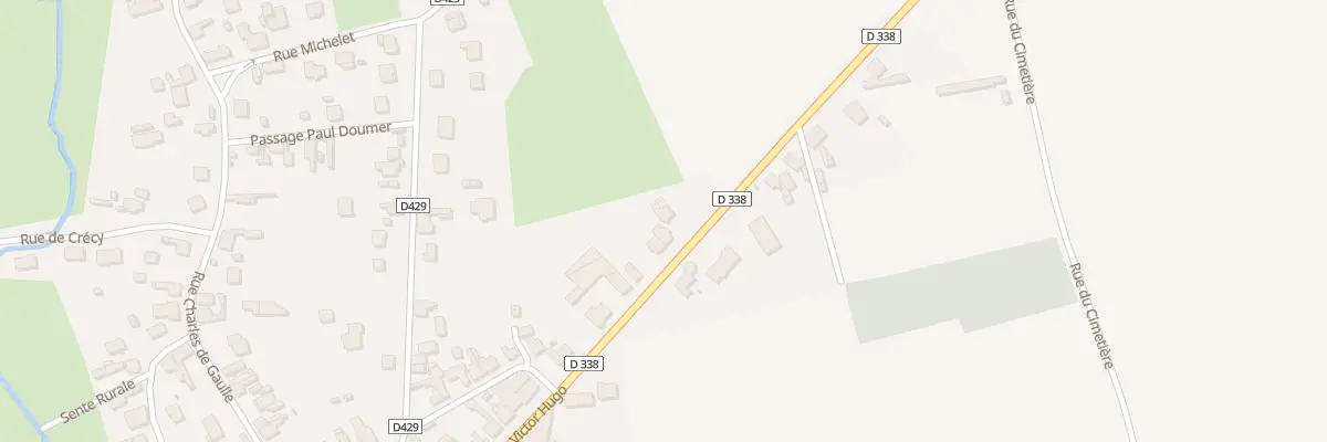 Plan du 33 Rue Victor Hugo à Viry-Noureuil
