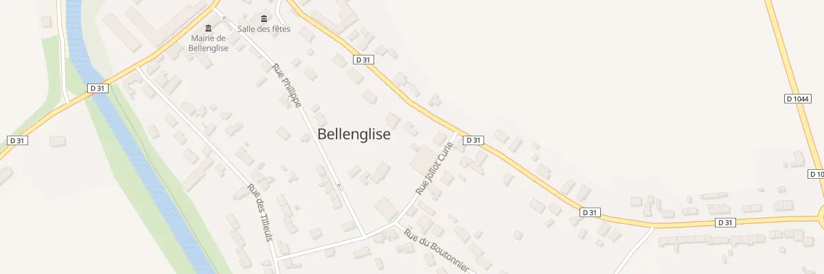 Plan du 7 Rue du 87ème à Bellenglise