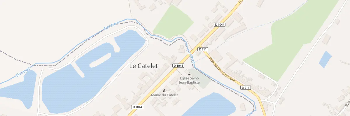Plan du 6 Rue du Général Augereau au Catelet