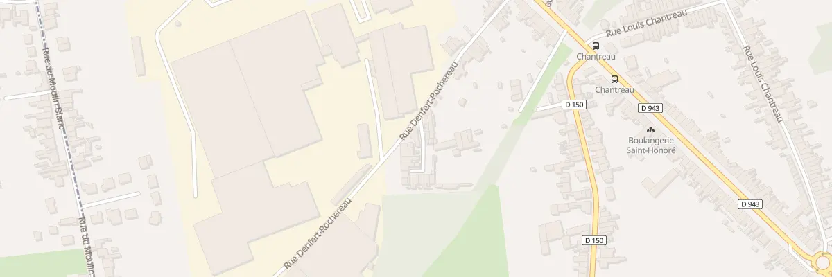 Plan du 35 Rue Denfert Rochereau à Aniche