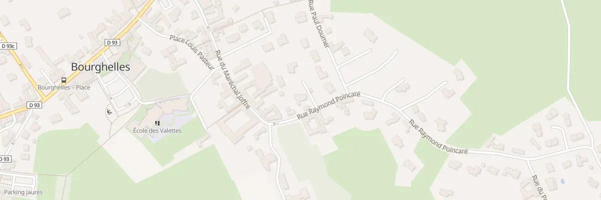 Plan du 5 Rue Raymond Poincaré à Bourghelles