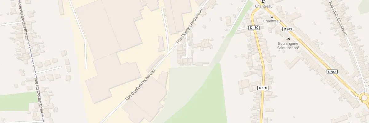 Plan du 33H Rue Denfert Rochereau à Aniche
