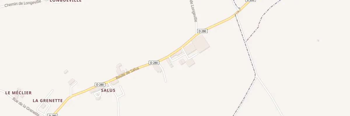 Plan du 34 Rte de Salus à Bransat