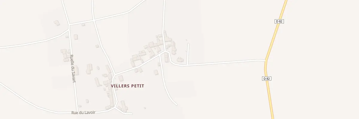Plan du 2 Rue du Lavoir à Chouy