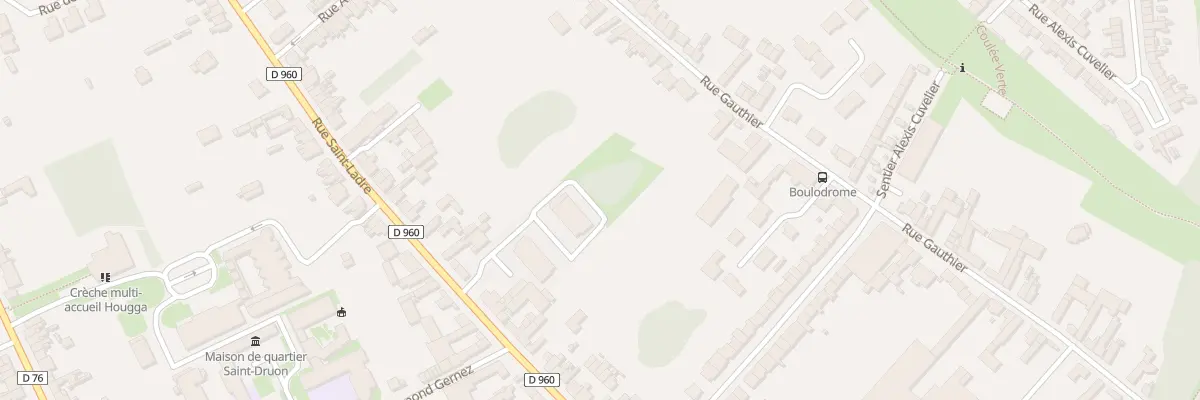 Plan du 103 Rue Saint-ladre à Cambrai
