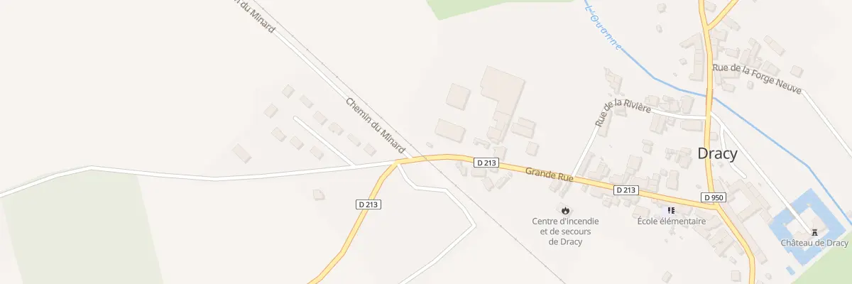 Plan du 22 Grande Rue à Dracy