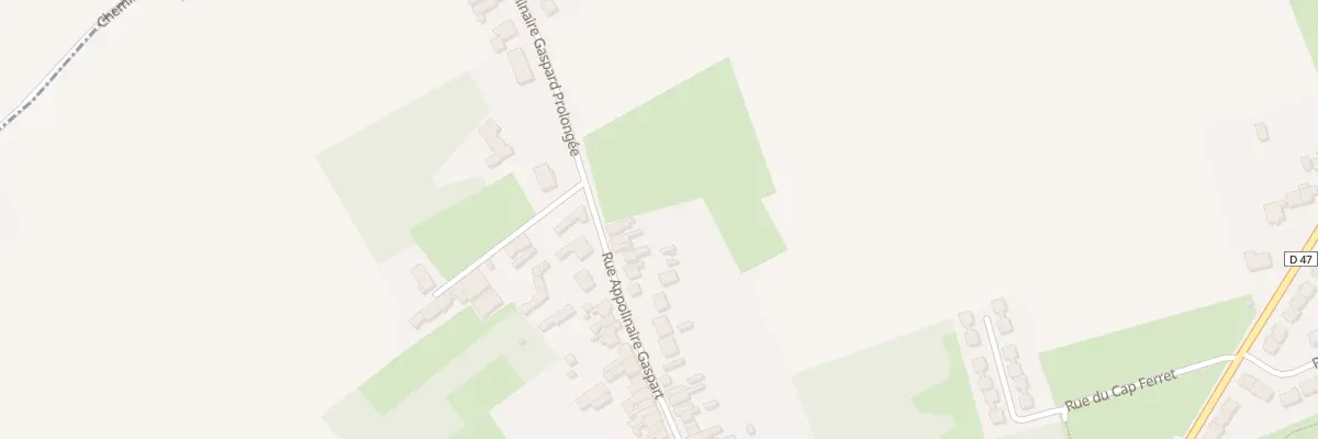 Plan du 74 Rue Appolinaire Gaspart à Aniche