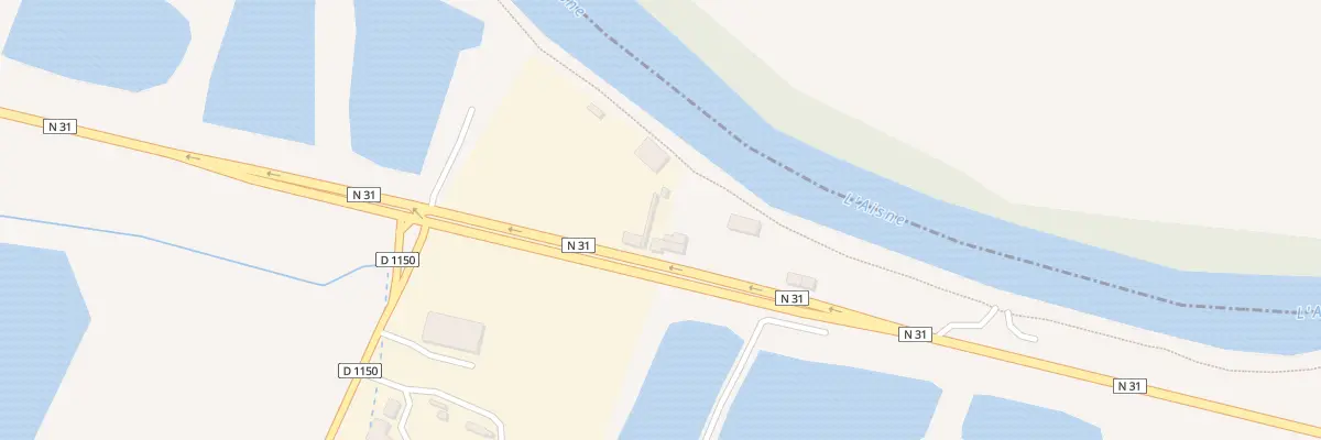 Plan du 5001 Rte Nationale 31 à Pernant
