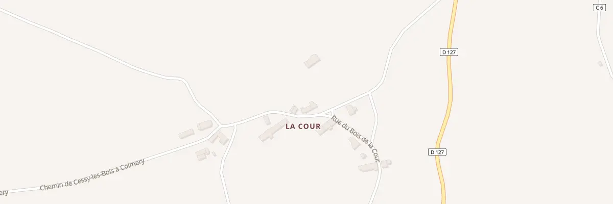 Plan du 8 Rue de la Mouchotte à Colméry