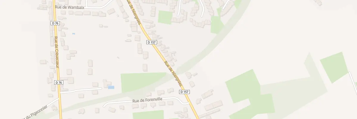 Plan du 119 Rue de Niergnies à Cambrai