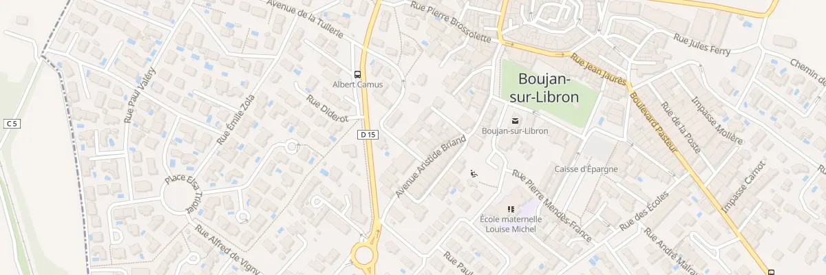 Plan du 4 Rue Voltaire à Boujan-sur-Libron