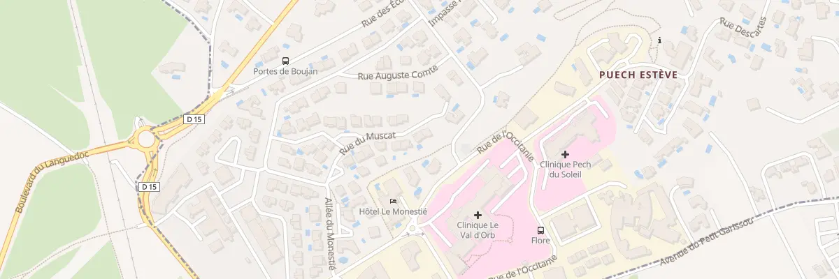 Plan du 22 Rue du Muscat à Boujan-sur-Libron