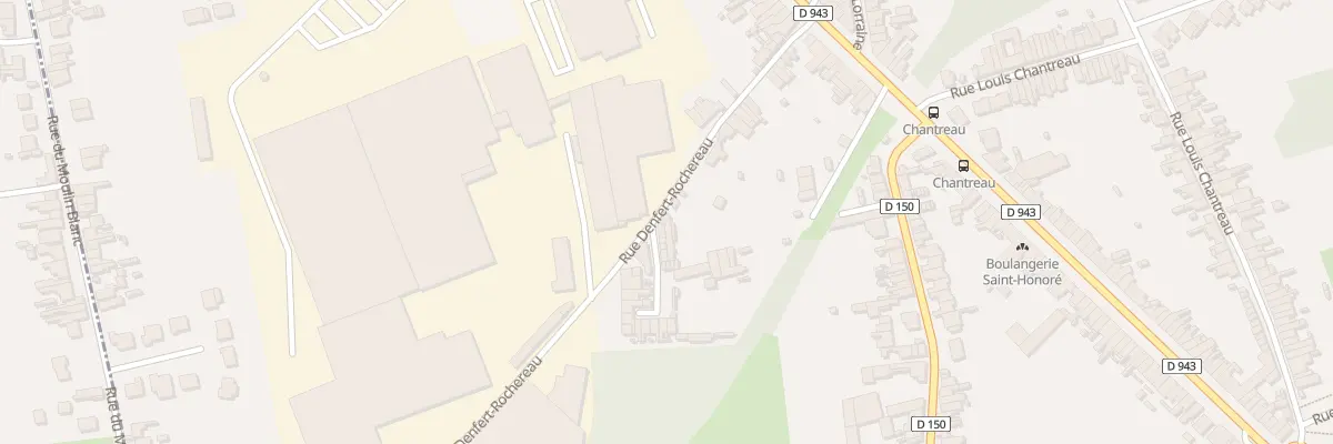 Plan du 31 Rue Denfert Rochereau à Aniche