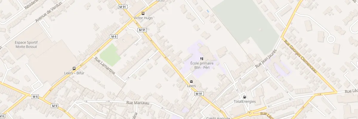 Plan du 22 Rue du Général De Gaulle à Leers
