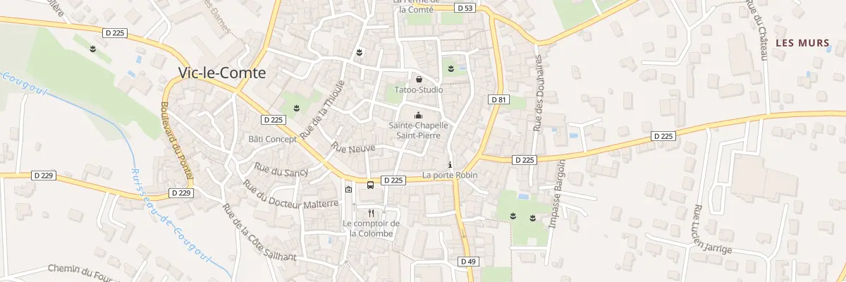 Plan du 37 Rue de la Brèche à Vic-le-Comte