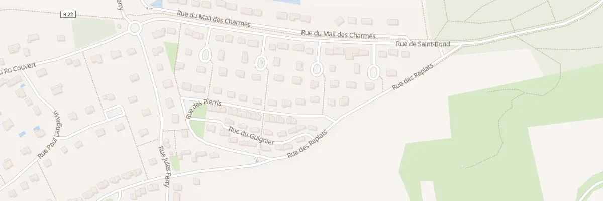 Plan du 31 Rue des Pierris à Paron