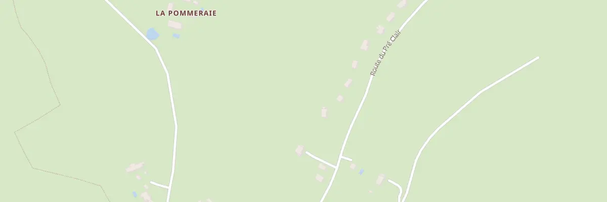 Plan du 52 Rte du Pré Clair à Coulandon