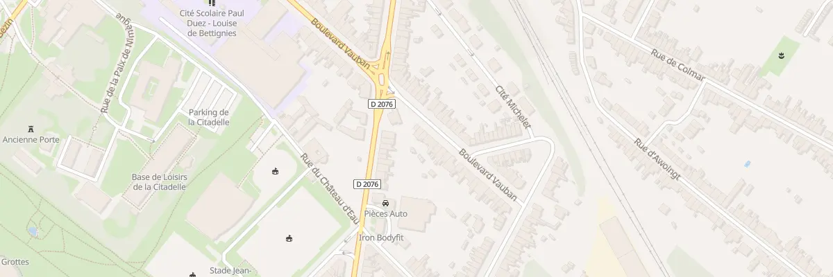 Plan du 26 Bd Vauban à Cambrai