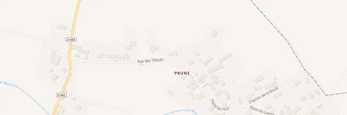 Plan du 17 Rue des Tilleuls - Pruns à Bussières-et-Pruns
