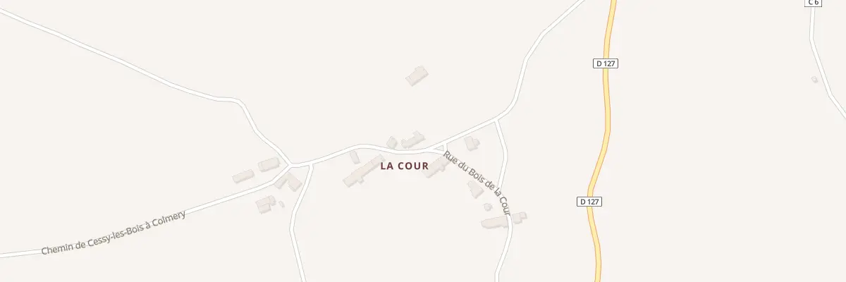 Plan du 6 Rue de la Mouchotte à Colméry