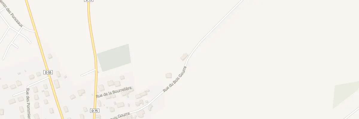 Plan du 13 Rue du Bois Gourre à Beton-Bazoches