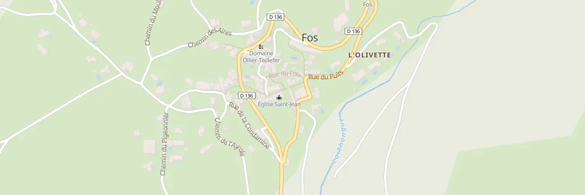 Plan du 4 Rue du Puits à Fos