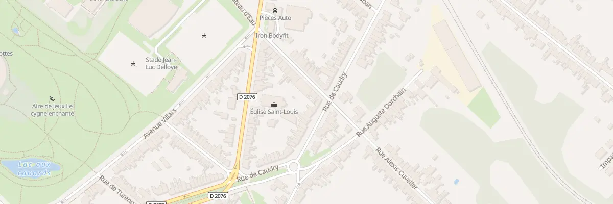 Plan du 87 Rue de Caudry à Cambrai