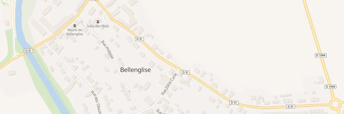 Plan du 14 Rue du 87ème à Bellenglise