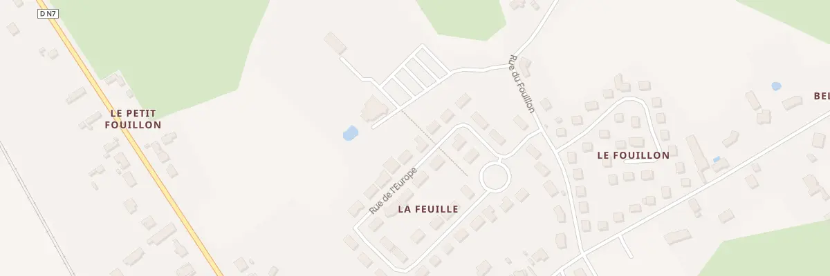 Plan du 11 Rue de l’Europe à Villeneuve-sur-Allier
