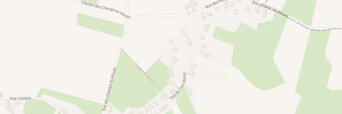 Plan du 872 Rue des Pronelles à Bouvignies