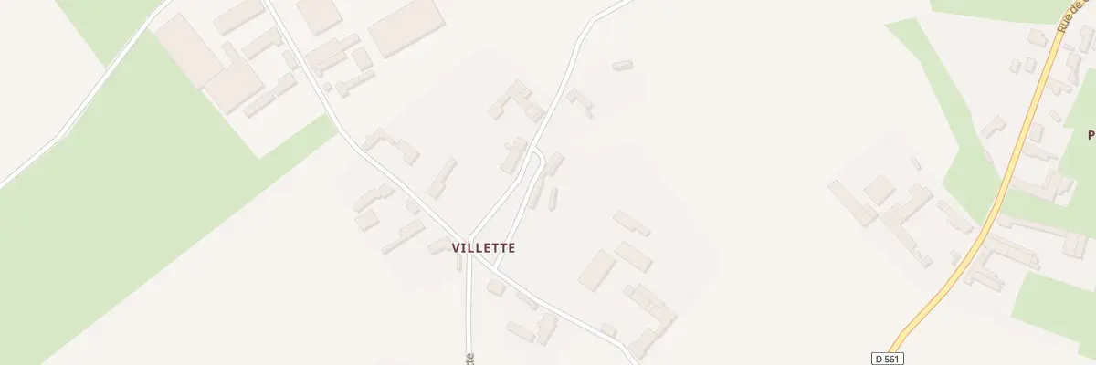 Plan du 4 Hameau de Villette à Champs