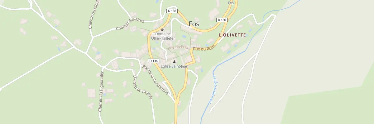 Plan du 6 Rue du Puits à Fos