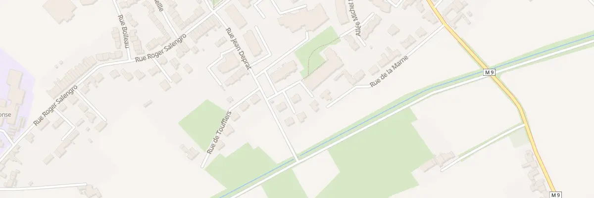 Plan du 17 Rue Jean Deprat à Leers