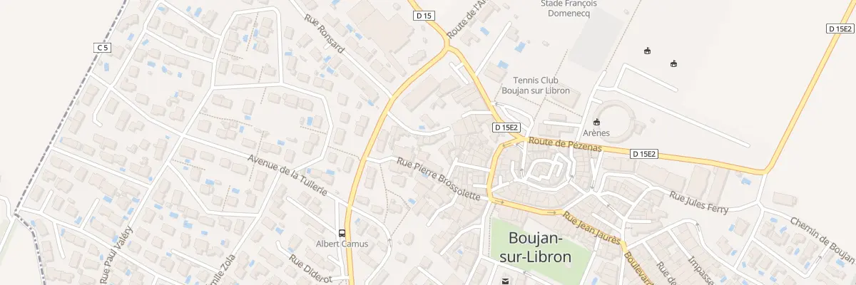 Plan du 3 Imp de la Distillerie à Boujan-sur-Libron