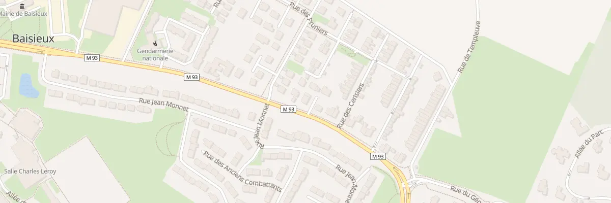 Plan du 1151 Rue de la Mairie à Baisieux