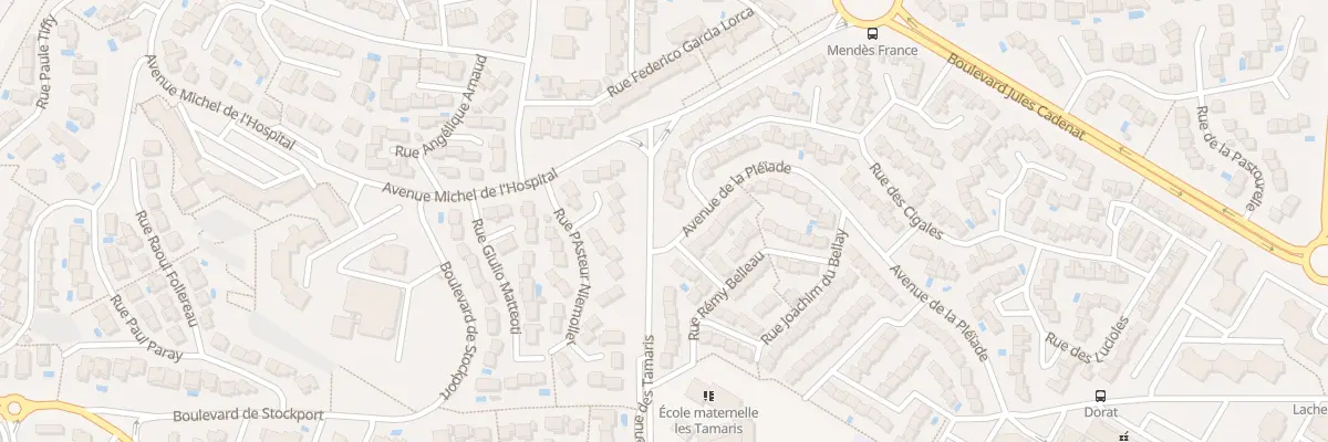 Plan du 5 Rue des Cigales à Béziers