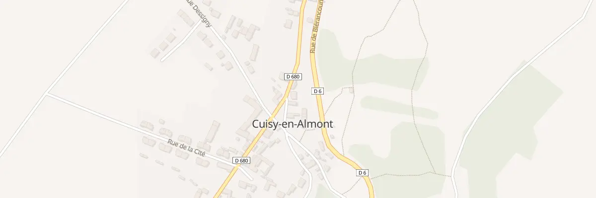 Plan du 5 Rue de la Mairie à Cuisy-en-Almont