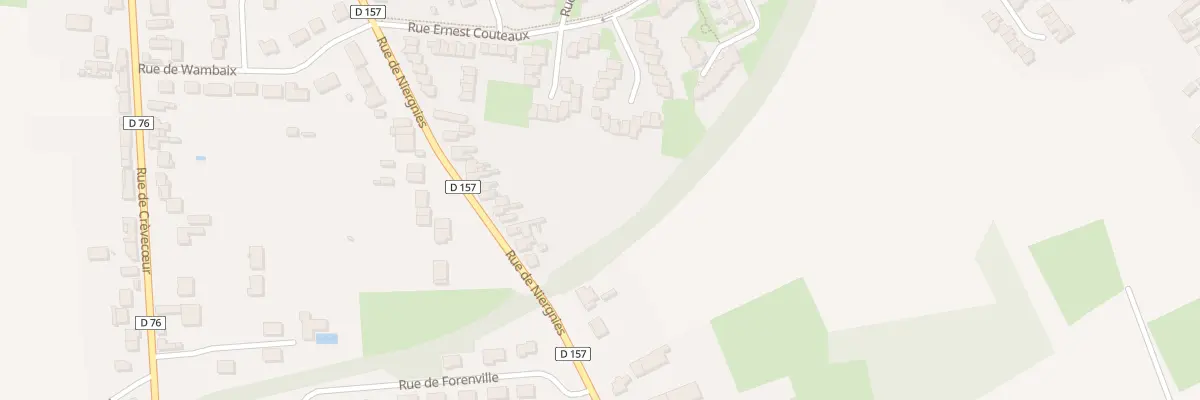 Plan du 115 Rue de Niergnies à Cambrai