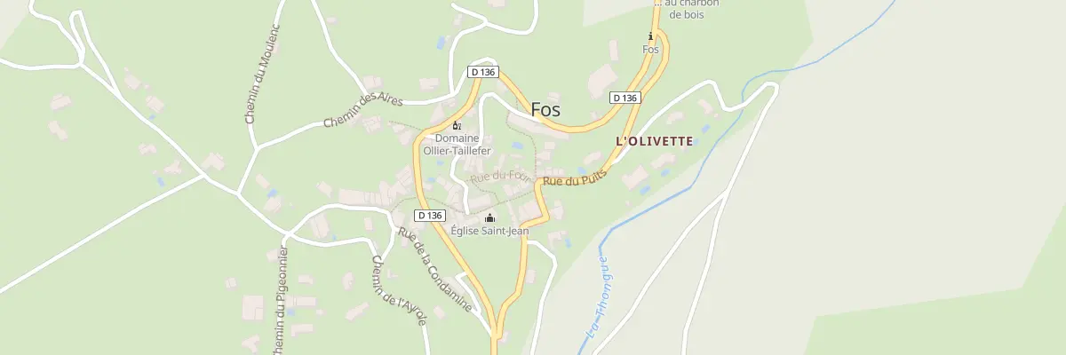 Plan du 8 Rue du Puits à Fos