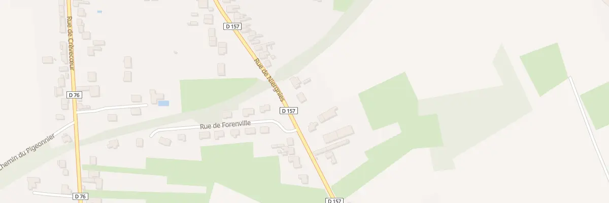 Plan du 123 Rue de Niergnies à Cambrai