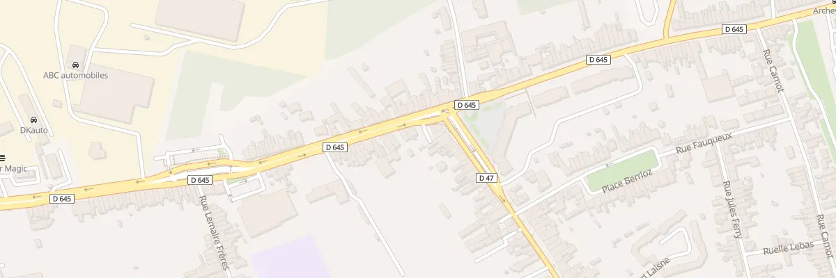 Plan du 7 Rue Delforge à Aniche
