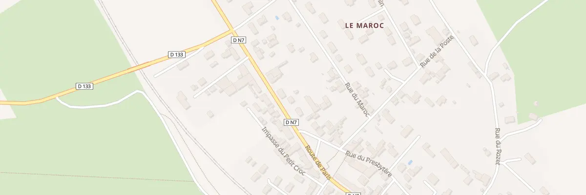 Plan du 59 Rte de Paris à Villeneuve-sur-Allier